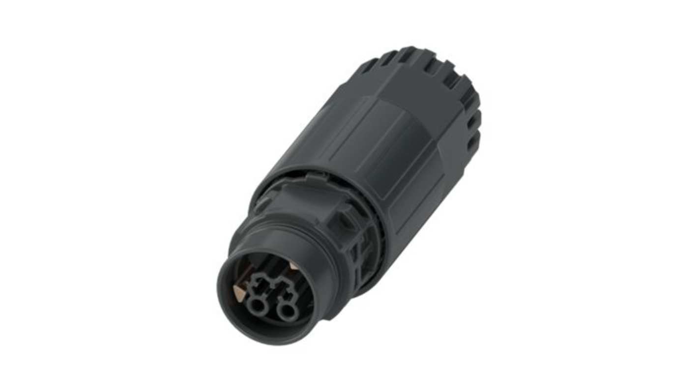 Phoenix Contact Connector, 2 Contacts, Cable Mount, Socket, Female, IP66, IP68, IP69, PRC 20 Series