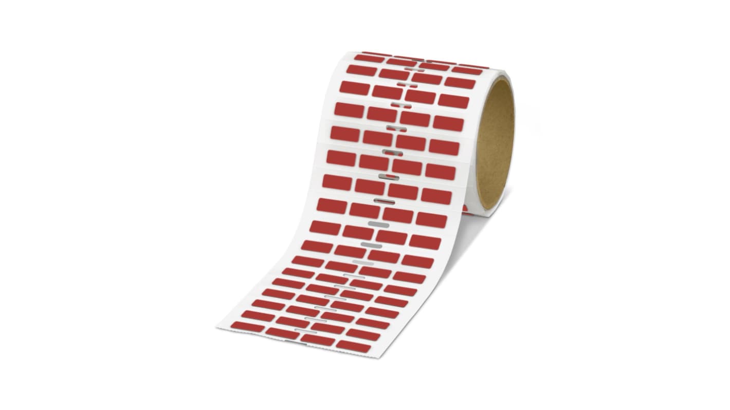 Phoenix Contact EMLP Red Label Roll, 20mm Width, 8mm Height, 500Per Roll Qty