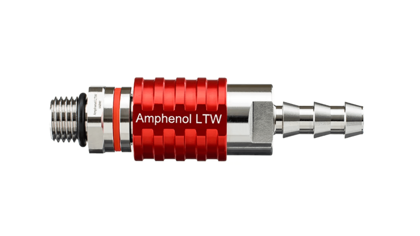 Amphenol Industrial Connector, Push-Pull, 7/16 in Connector, Socket, Female, SQD02 Series