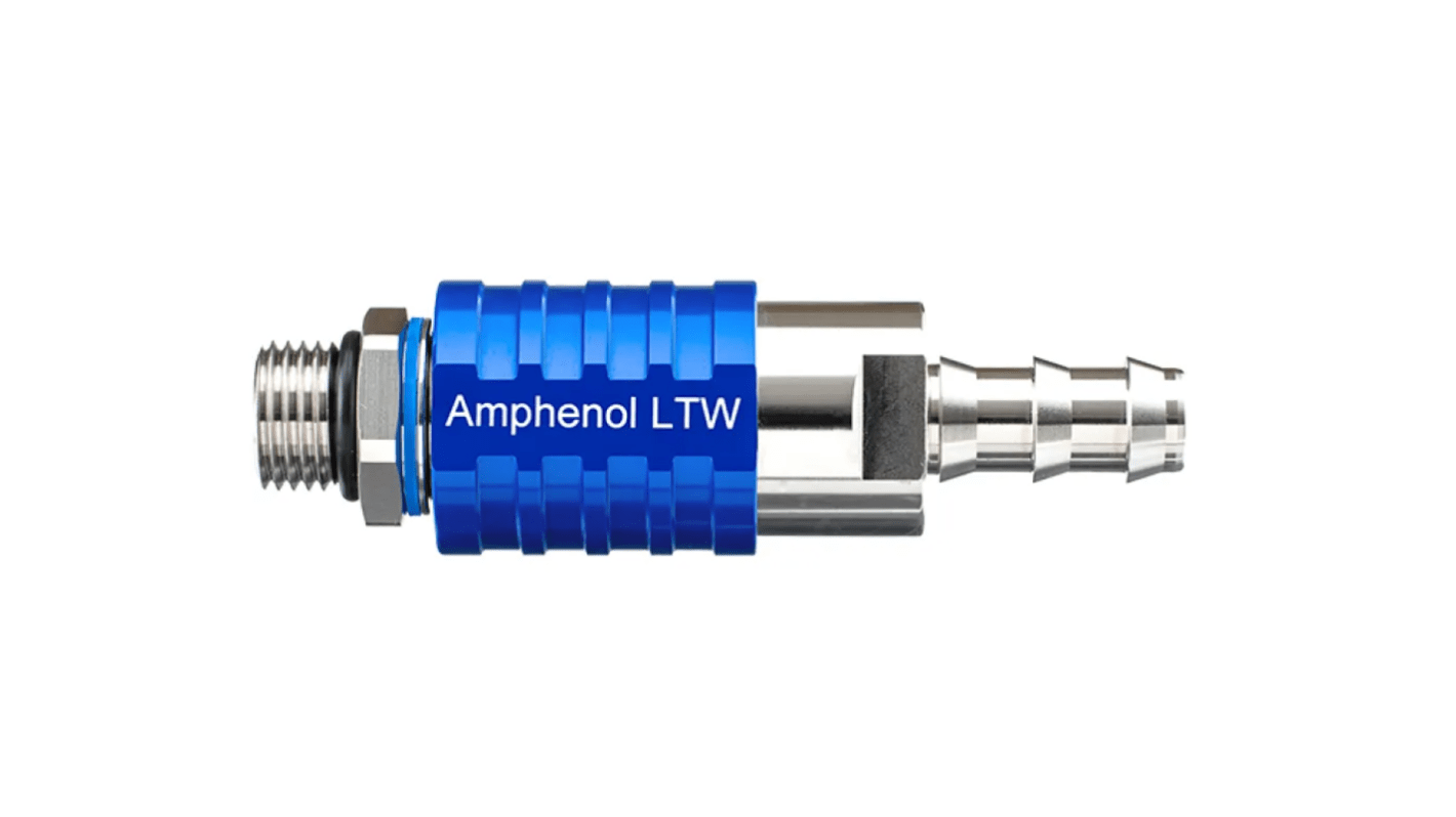 Amphenol Industrial Connector, Push-Pull, 9/16 in Connector, Socket, Female, SQD04 Series