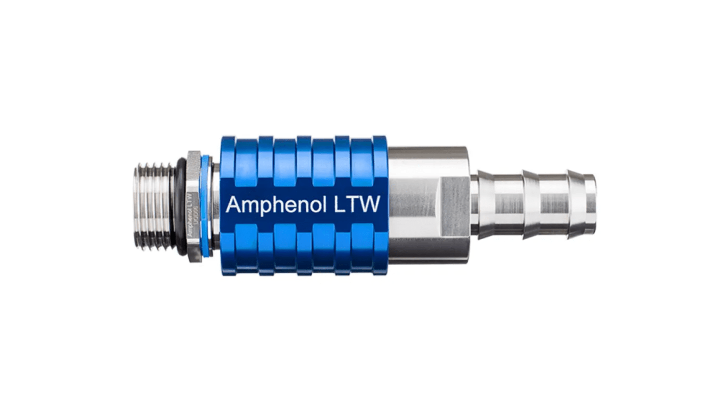 Amphenol Industrial Connector, Push-Pull, 3/4 in Connector, Socket, Female, SQD06 Series