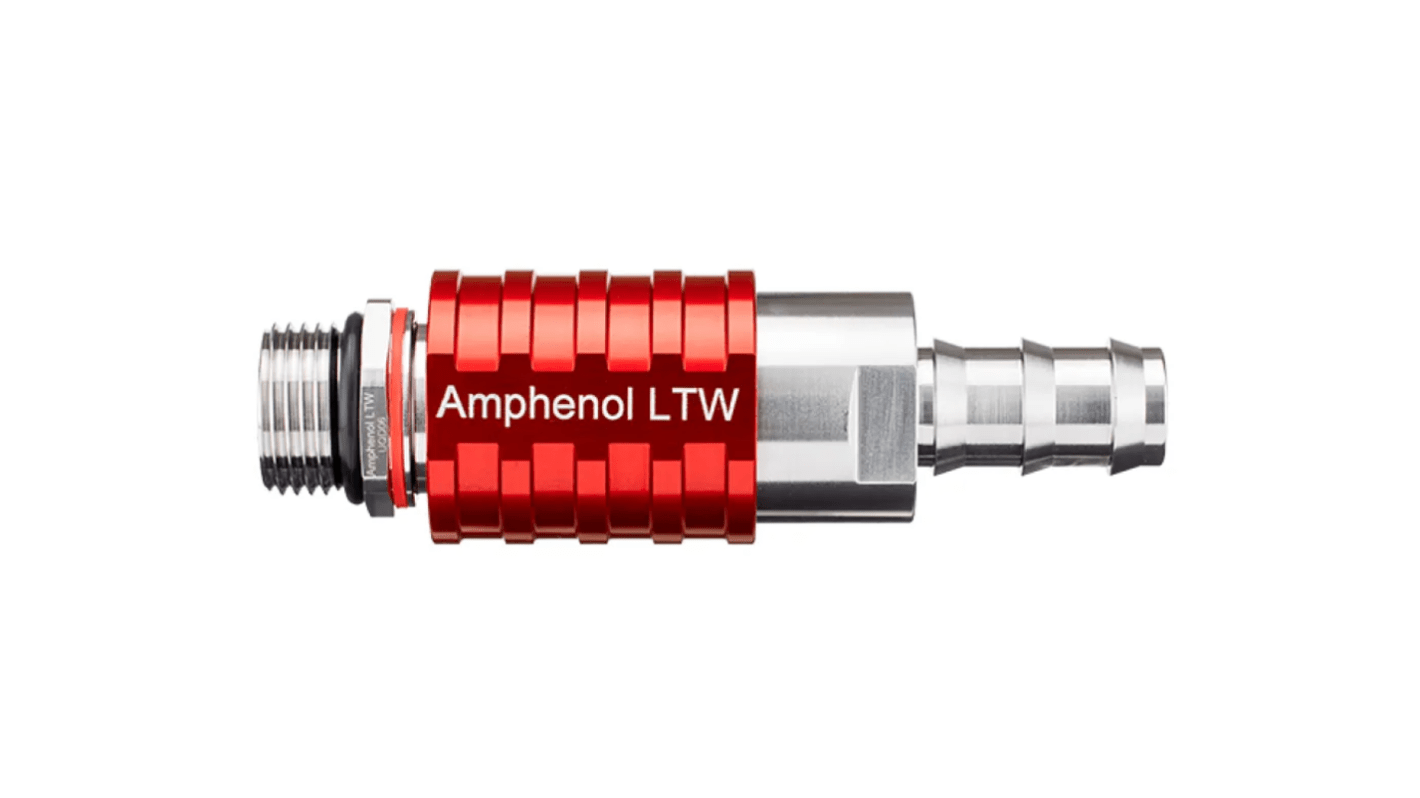 Amphenol Industrial Connector, Push-Pull, 3/4 in Connector, Socket, Female, SQD06 Series