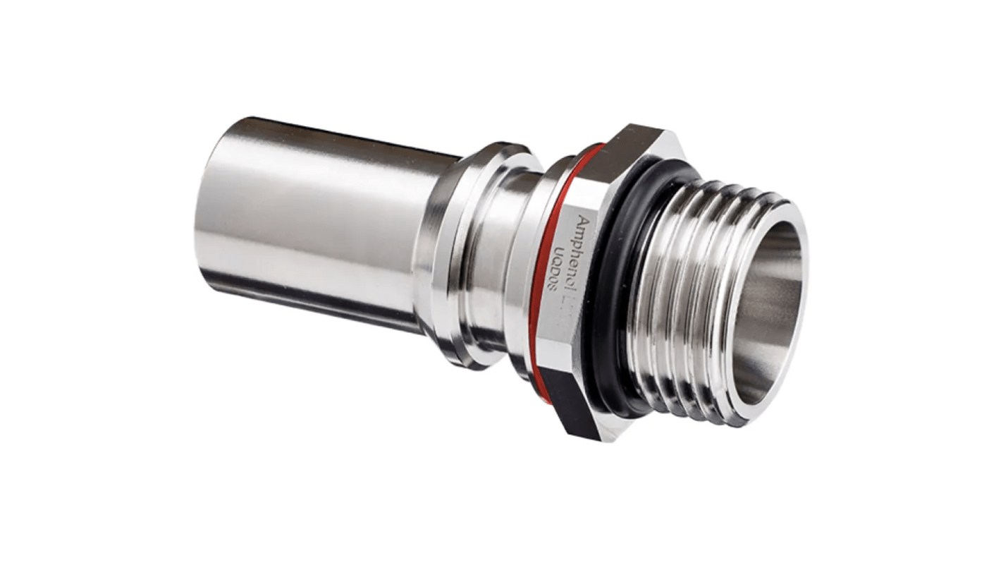 Amphenol Industrial Connector, Push-Pull, 7/8 in Connector, Plug, Male, SQD08 Series