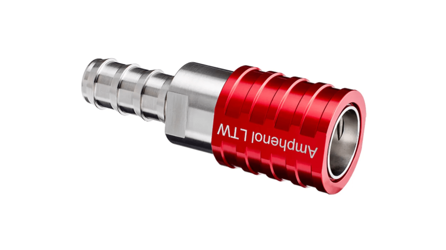 Amphenol Industrial Connector, Push-Pull, 5/8 in Connector, Socket, Female, SQD08 Series