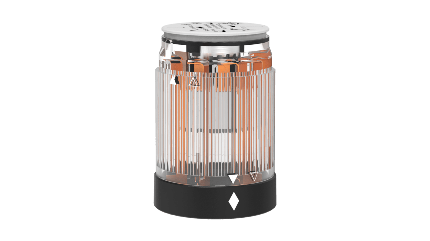 Pfannenberg 28250376016 Series Clear Continuous lighting Effect Signal Tower for Use with Everywhere Where Machine