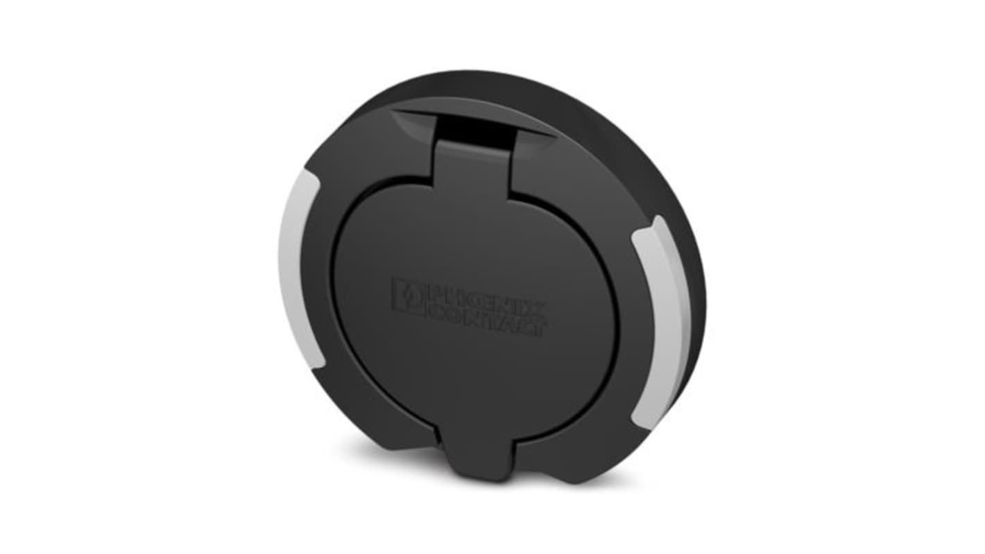 Phoenix Contact Black Protective Cover for use with Infrastructure Charging Socket