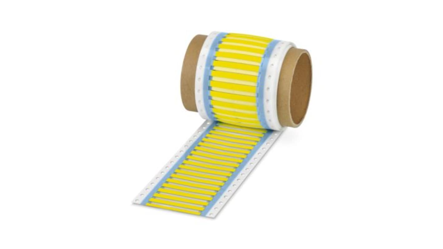 Phoenix Contact Halogen Free Heat Shrink Sleeving, Yellow 1 → 3.2mm Sleeve Dia. x 30mm Length 3:1 Ratio, WMS