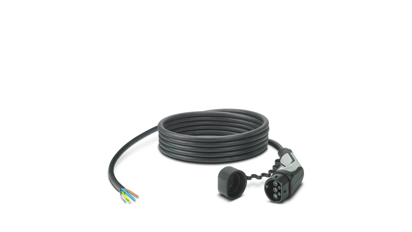 Phoenix Contact 32 A Mode 3, Type 2, EV Charging Cable 10m
