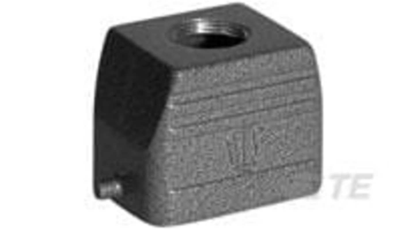 TE Connectivity 11064 Top Entry Hood, M25 Thread, Straight HB.6 Range