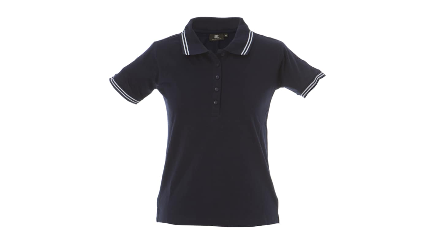 JRC 988970 Navy 100% Cotton Polo Shirt, UK- S, EUR- S