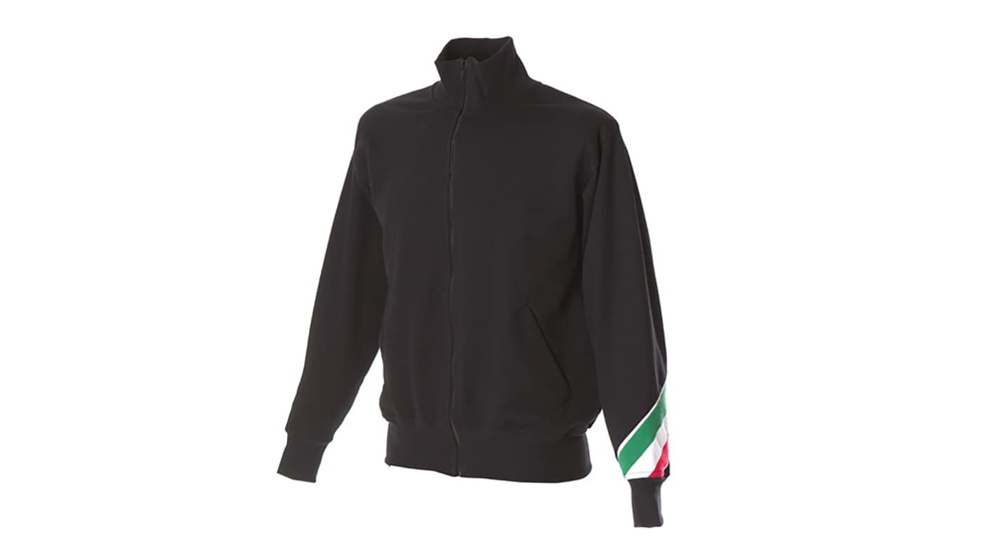 JRC 988293 Black 100% Cotton Sweat Shirt L