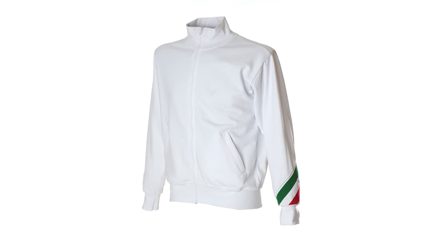 JRC 988295 White 100% Cotton Sweat Shirt L