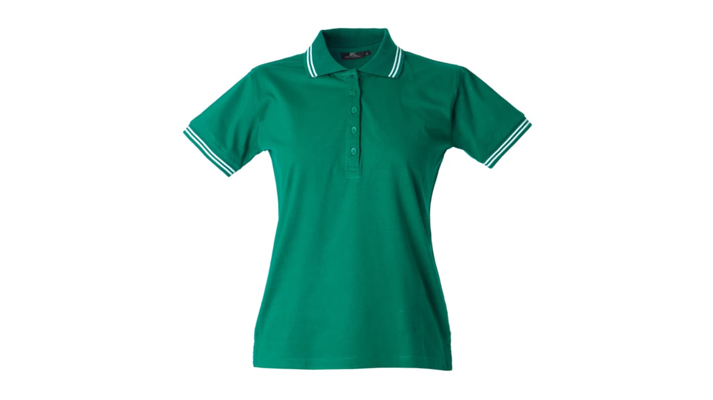 JRC 988976 Green 100% Cotton Polo Shirt, UK- M, EUR- M