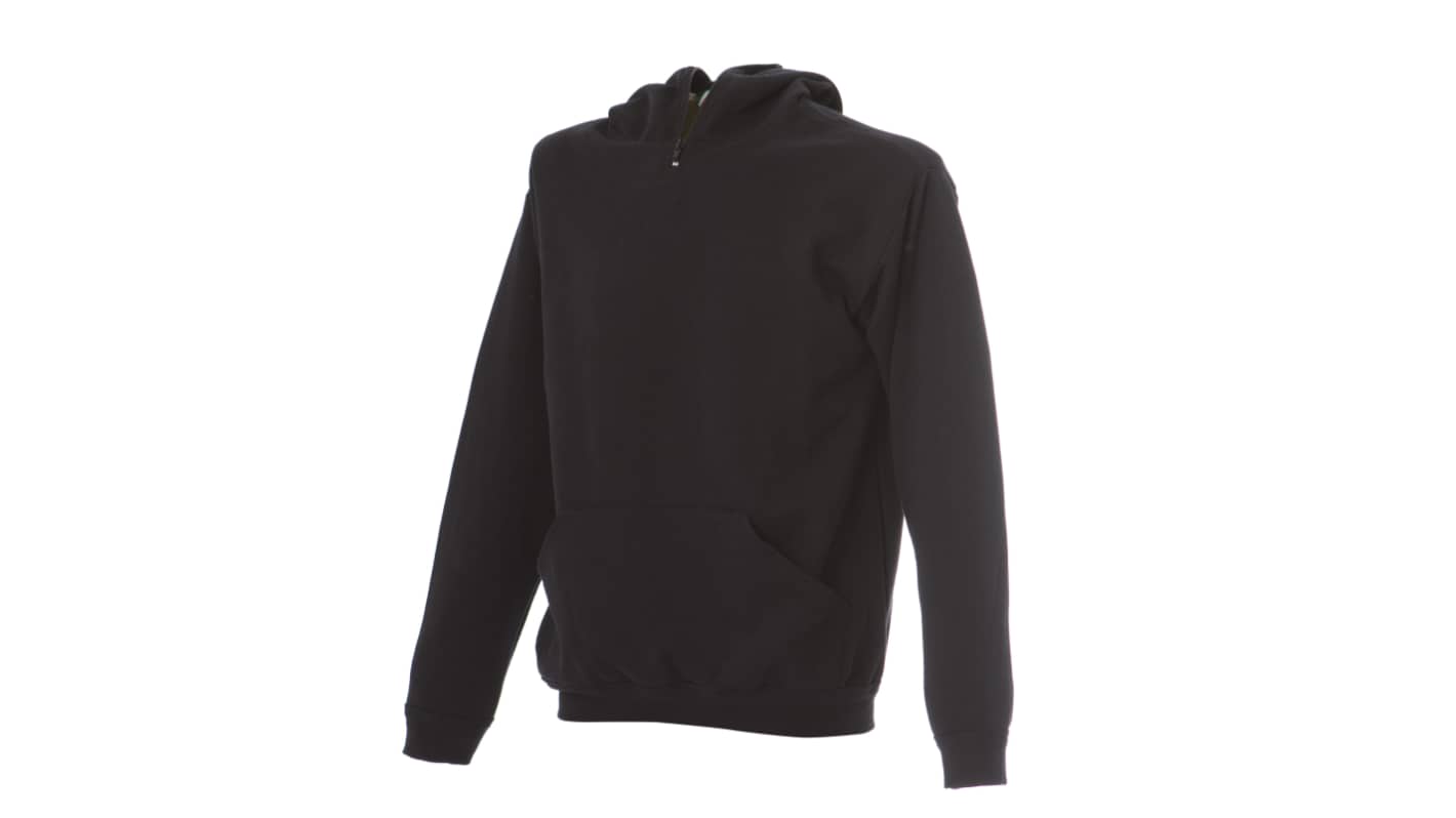 JRC 989273 Black 30% Polyester, 70% Cotton Sweat Shirt XL