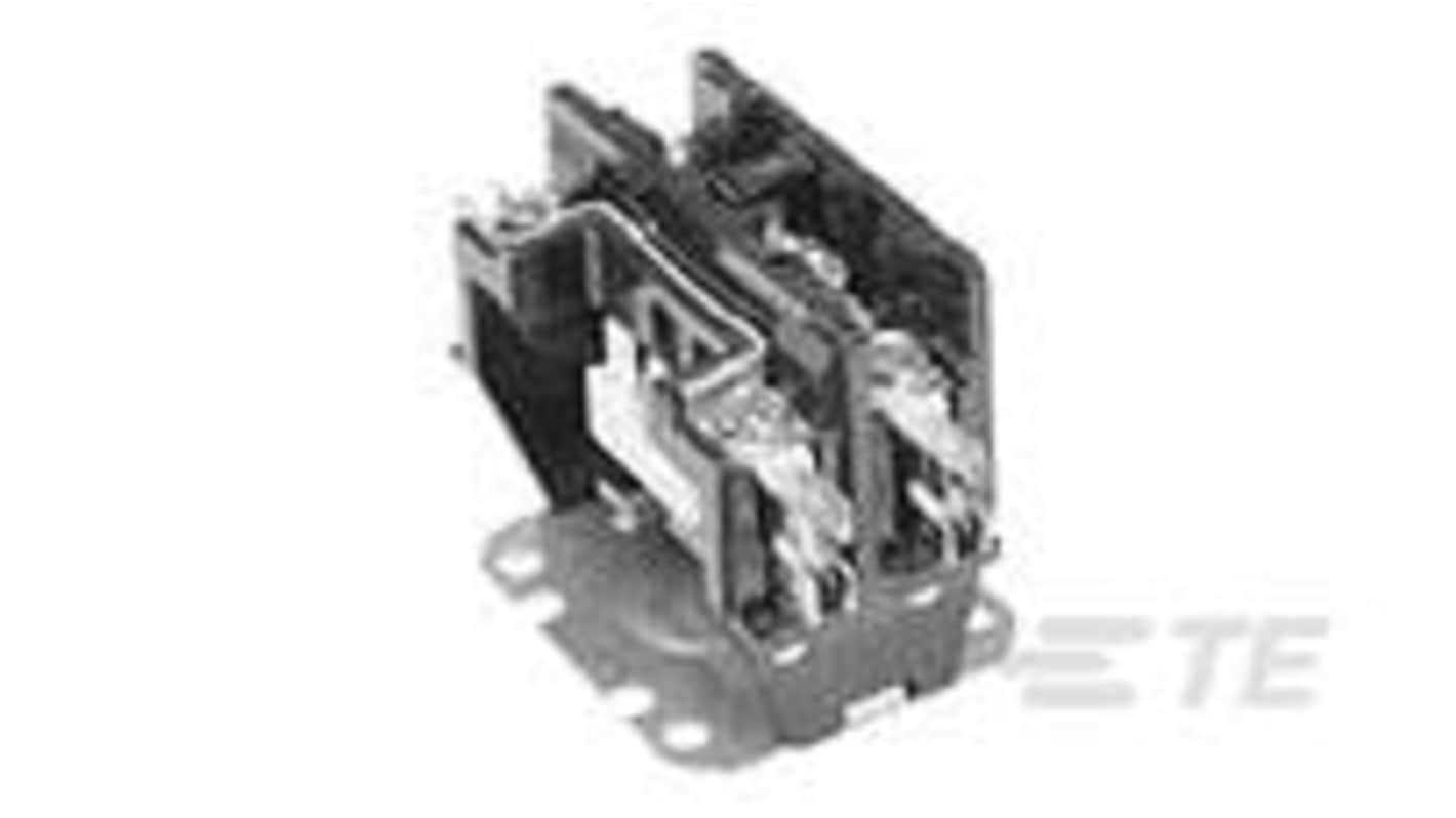 TE Connectivity Hartman Contactor, 40 A Contact Rating, 600 V ac, SPST