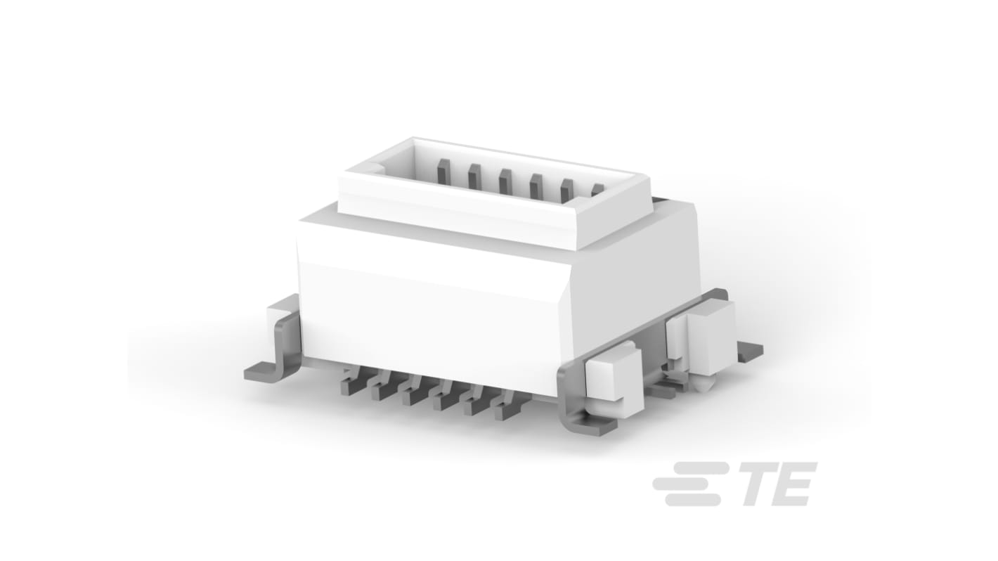 TE Connectivity Straight PCB Housing, 12 Contact(s), Unshrouded