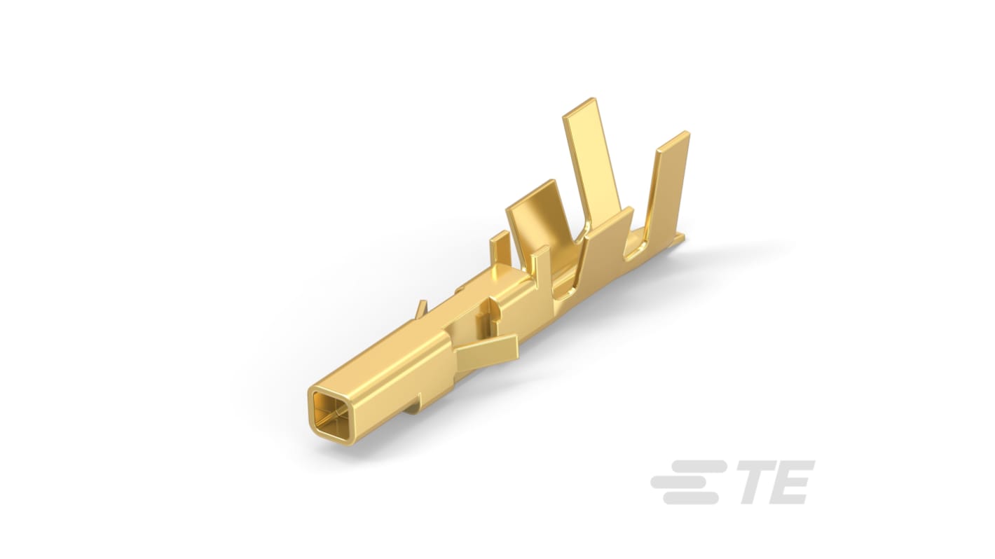 TE Connectivity VAL-U-LOK Series Vertical Board Mount PCB Header, 6 Contact(s), 4.2mm Pitch, 2 Row(s), Shrouded