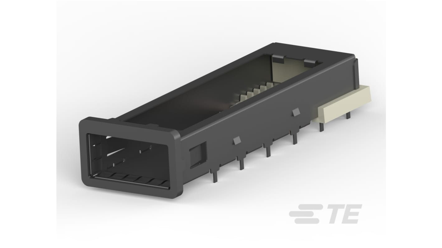 TE Connectivity XFP Cage Assembly 40-Position, 1489951-1