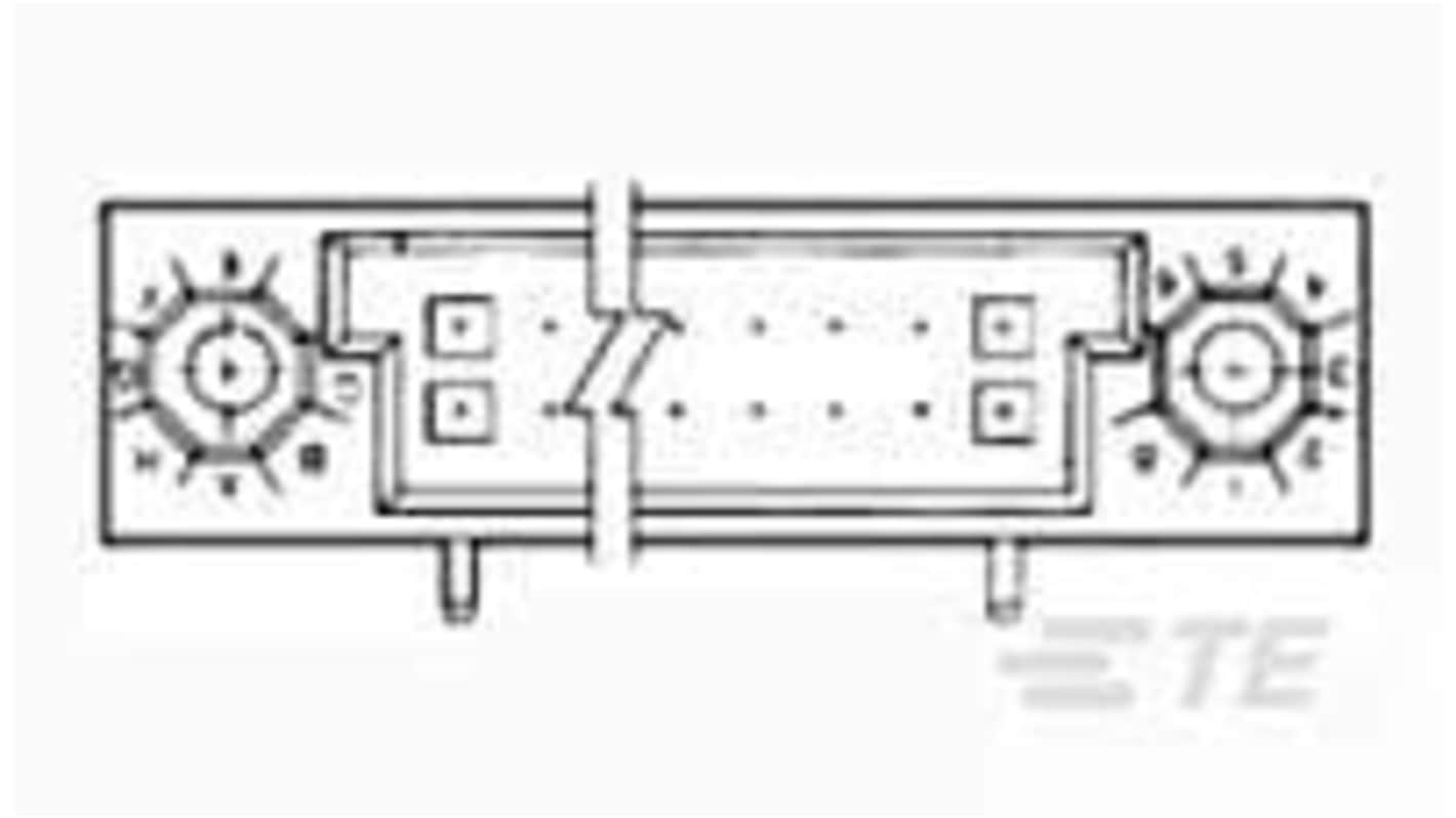 TE Connectivity Board for use with PCB Connectors