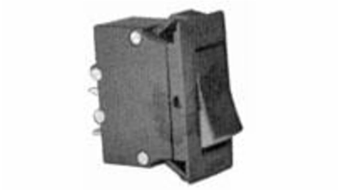 TE Connectivity TE Connectivity Thermal Circuit Breaker - W51  Single Pole 50 V ac/dc, 125 V ac/dc Voltage Rating Panel