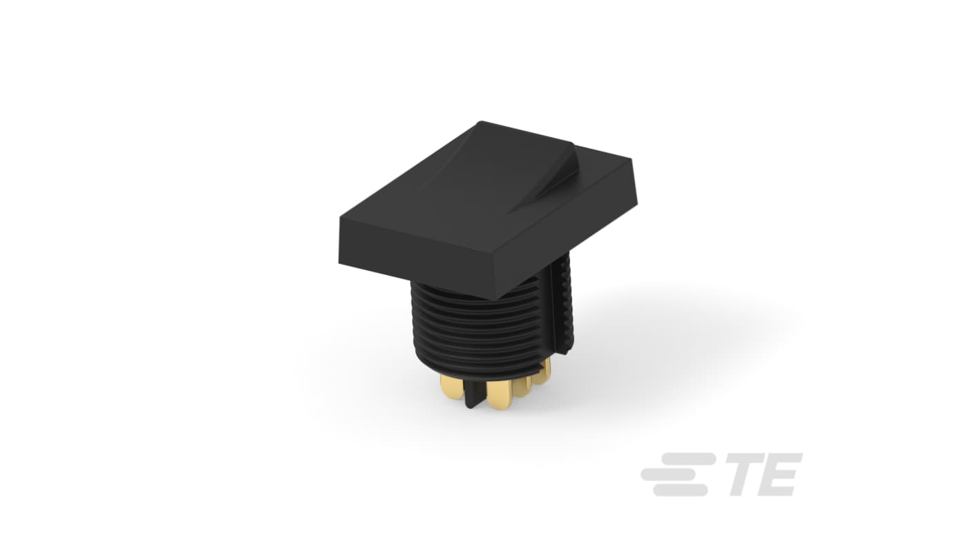 TE Connectivity DPDT, On-(On) Rocker Switch