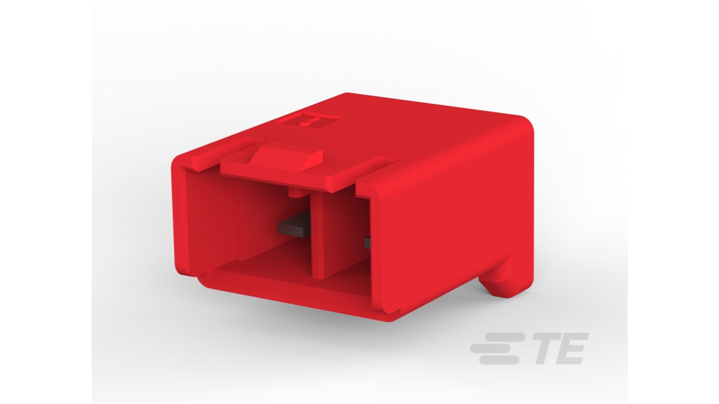 TE Connectivity Power Key 5.0 Series Vertical PCB Mount PCB Header, 2 Contact(s), 5mm Pitch, 1 Row(s), Shrouded