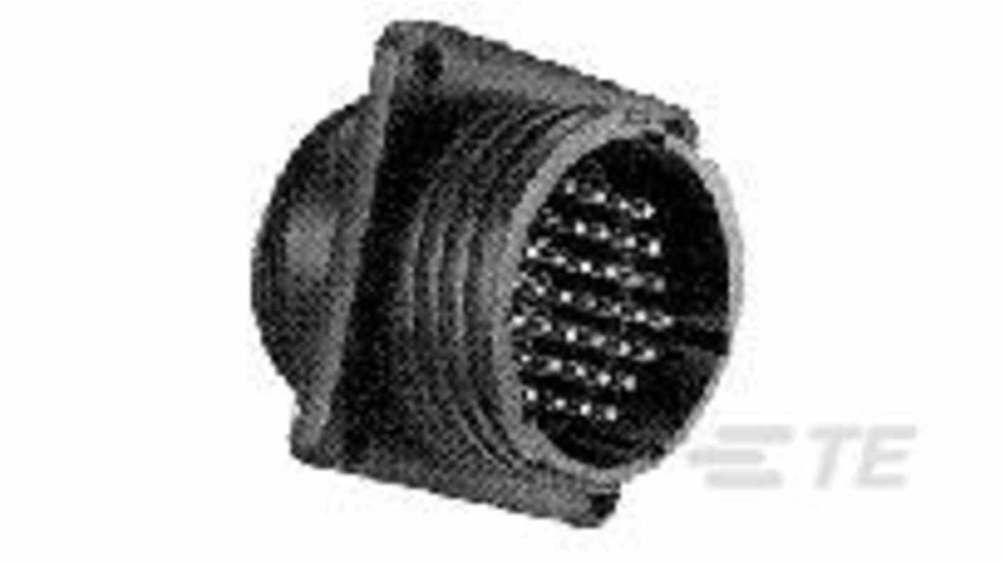 TE Connectivity, 2060 Compact Power Connector Cable Mount, Panel Mount Socket, 16, Plug In, Screw Down Termination,