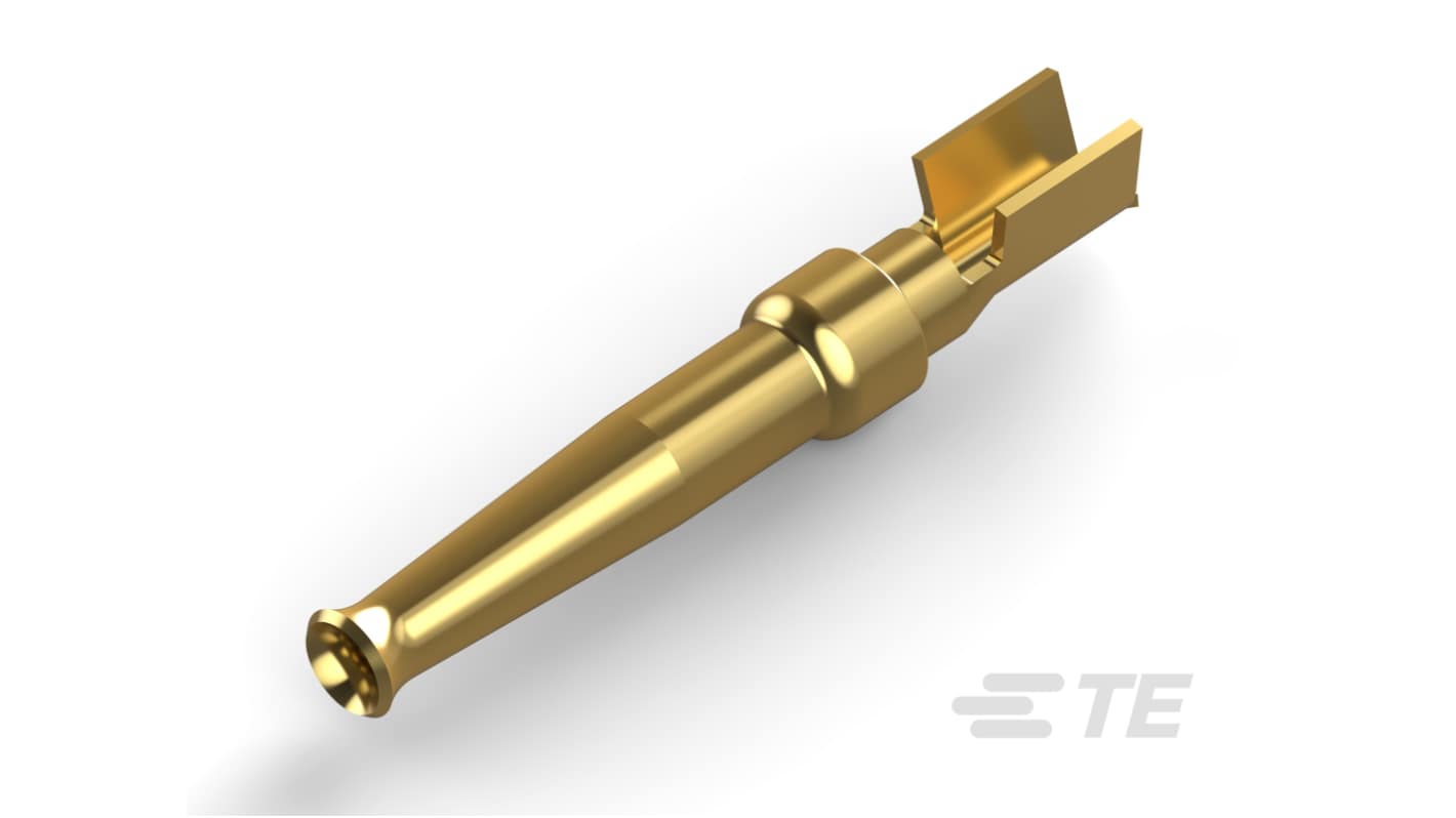 TE Connectivity, AMPLIMITE Series, size 20 Socket Crimp D-sub Connector Contact, Gold Flash Signal, 24 → 20 AWG
