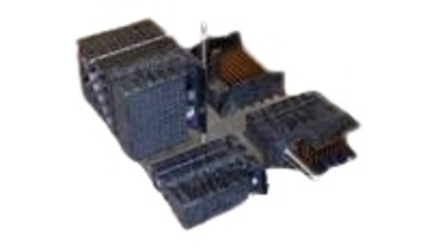 TE Connectivity, IMPACT 1.9mm Pitch High Speed Backplane Connector, Female, Right Angle, 8 Column, 9 Row, 72 Way,