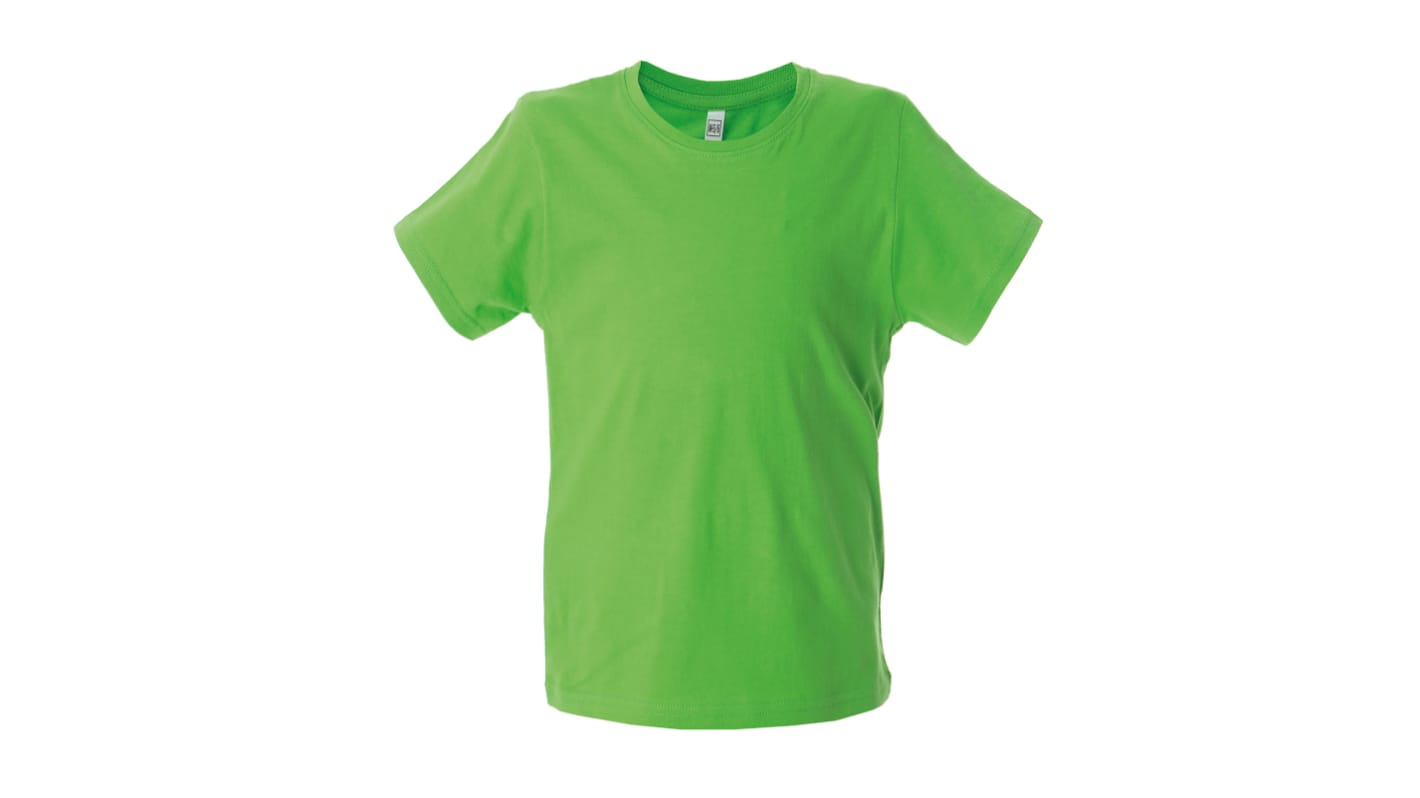 JRC Light Green 100% Cotton Short Sleeve T-Shirt, UK- XL, EUR- XL