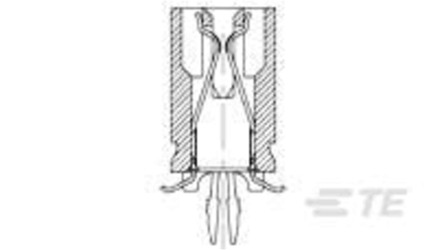 5145 Series Vertical Edge Connector, Board Mount, 184-Contacts, 1.27mm Pitch, SMT Termination