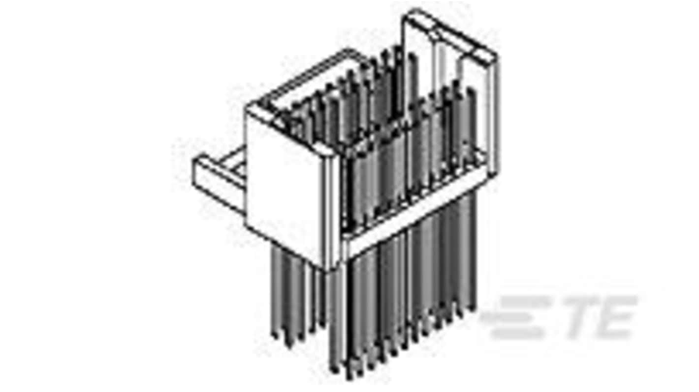 Z-PACK Series Vertical Board Mount PCB Header, 72 Contact(s), 2mm Pitch, 12 Row(s), Unshrouded
