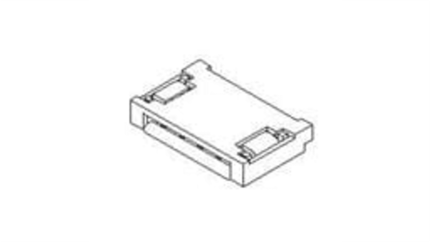 51281, 51281-1494 0.5mm Pitch Right Angle FPC Connector, Bottom