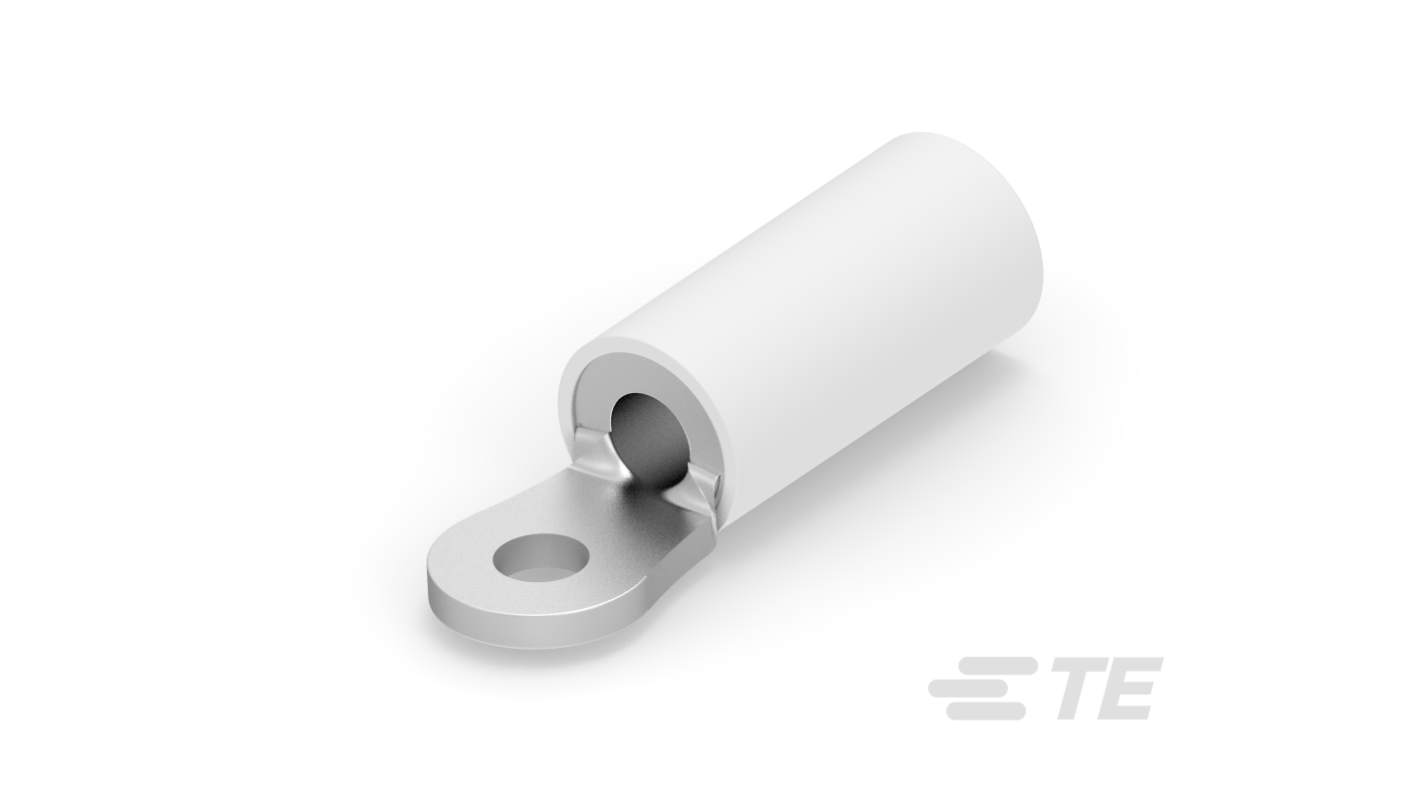 PIDG Insulated Ring Terminal, M2.5 Stud Size, Black