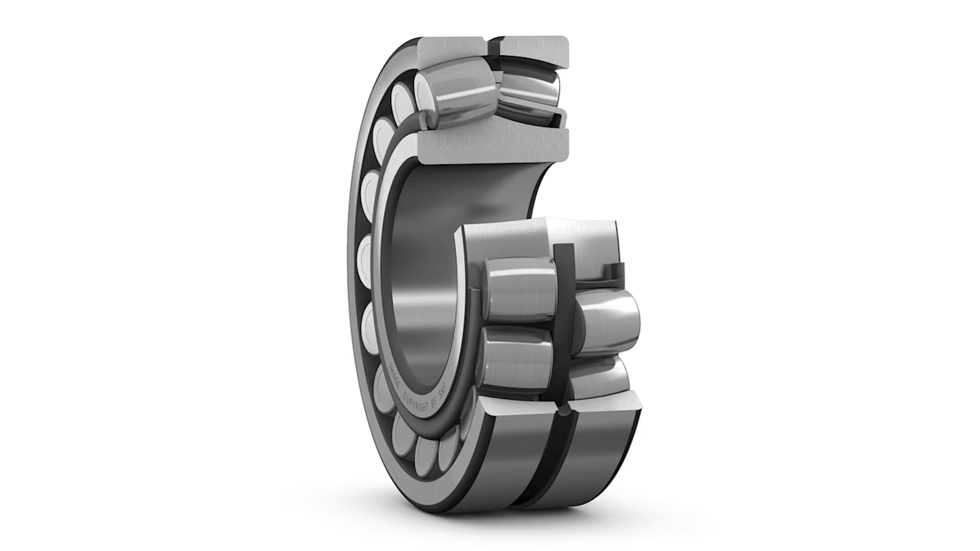SKF ローラーベアリング, 内径：55mm, 外径：120mm, レース幅：29mm, 21311E