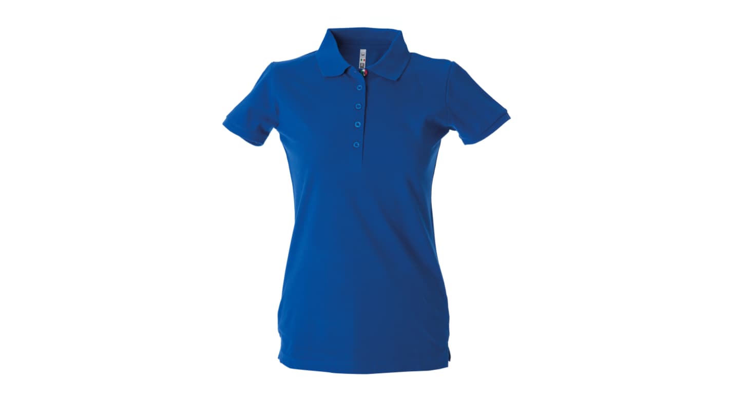 JRC 991052 Royal Blue 100% Cotton Polo Shirt, UK- M, EUR- M