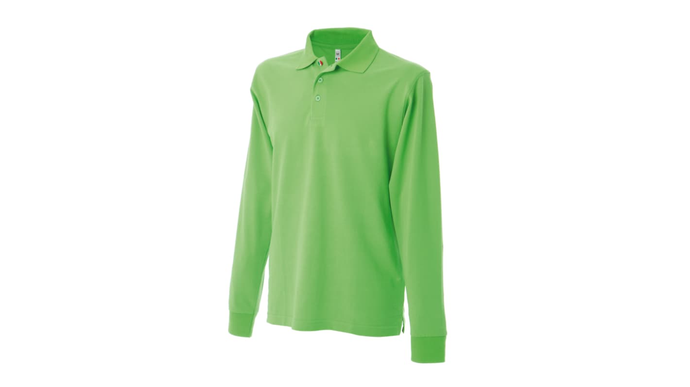 JRC 991316 Light Green 100% Cotton Polo Shirt, UK- M, EUR- M