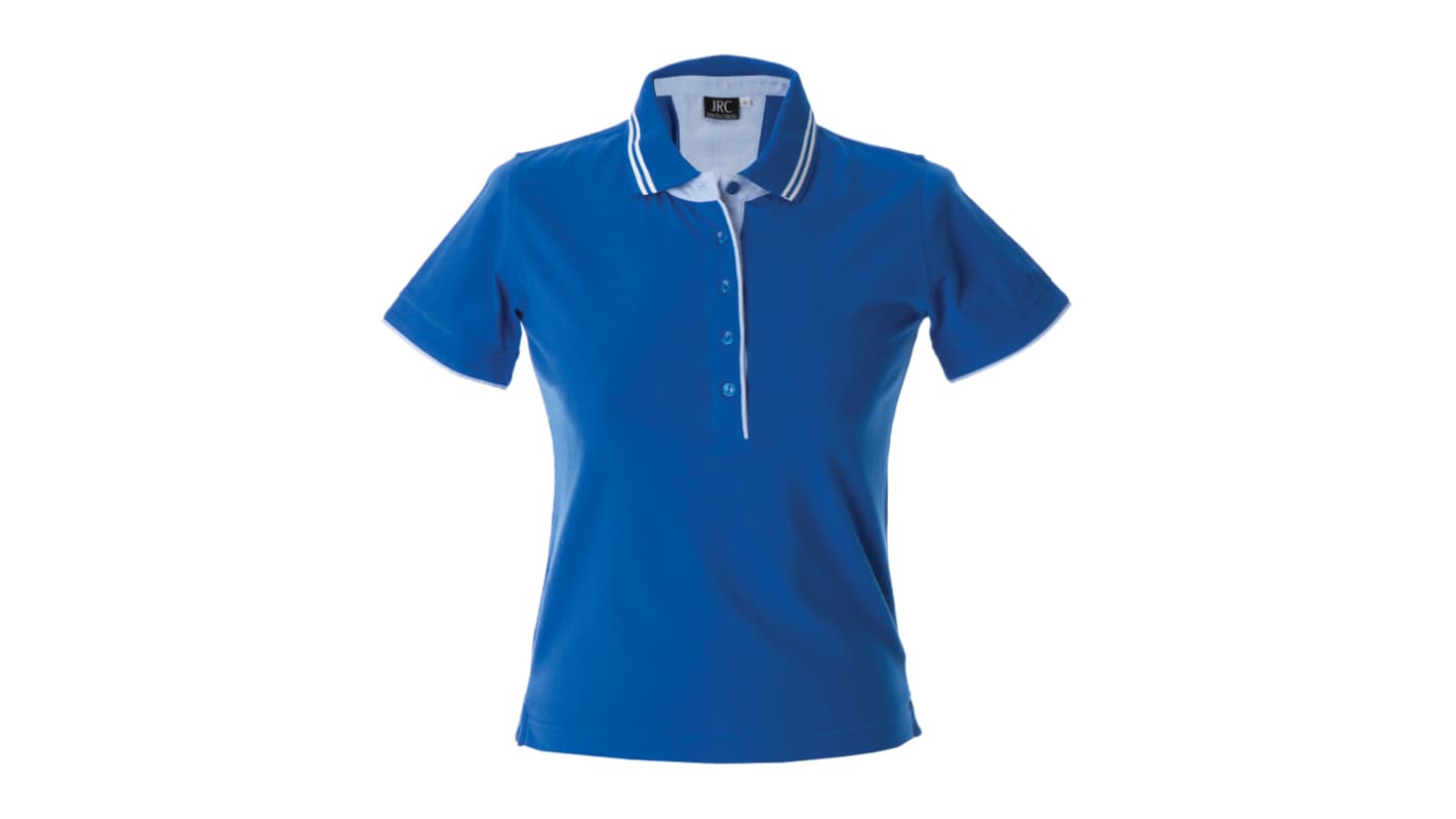 JRC 989668 Royal Blue 100% Cotton Polo Shirt, UK- M, EUR- M