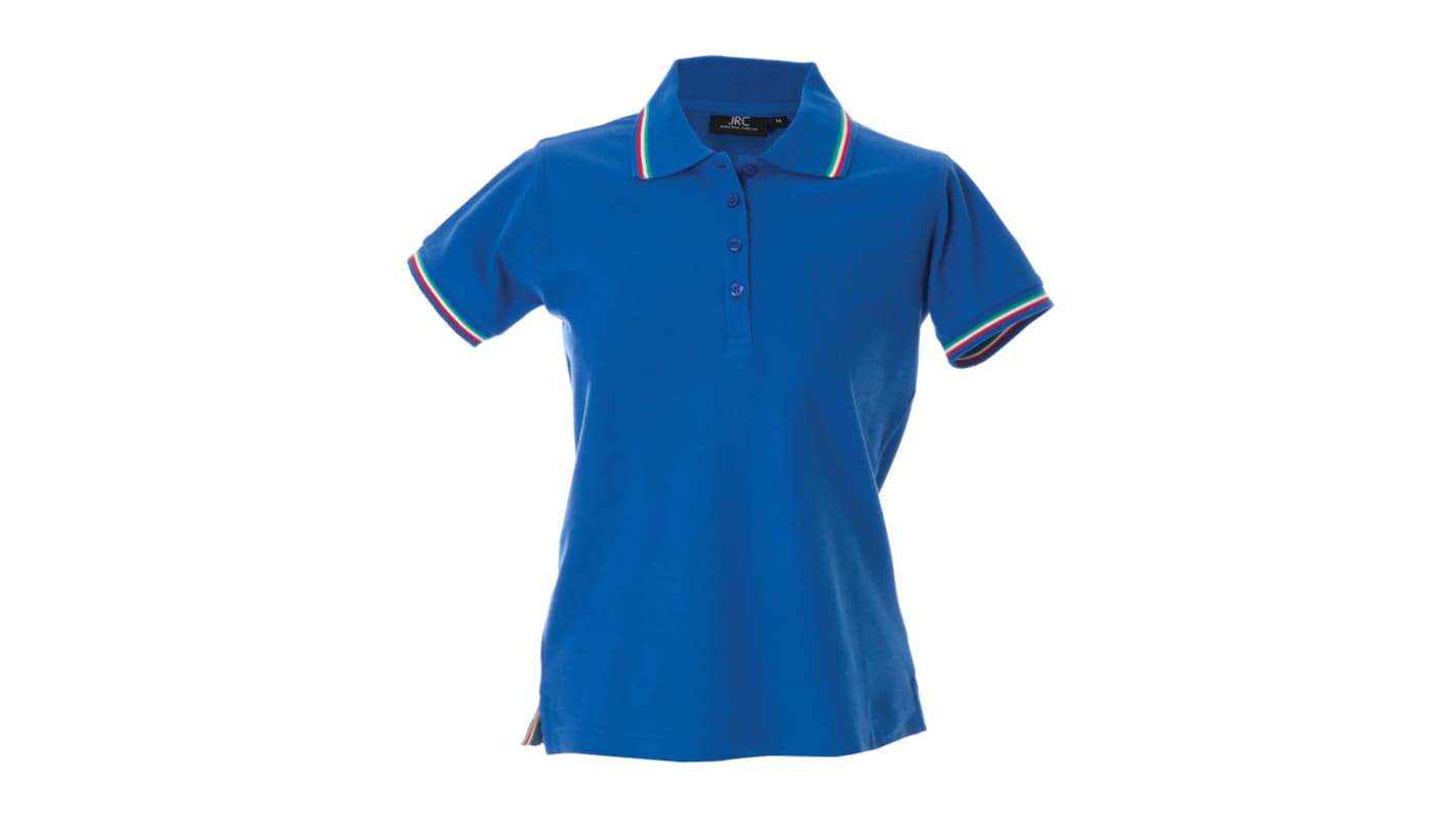 JRC 989696 Royal Blue 100% Cotton Polo Shirt, UK- L, EUR- L