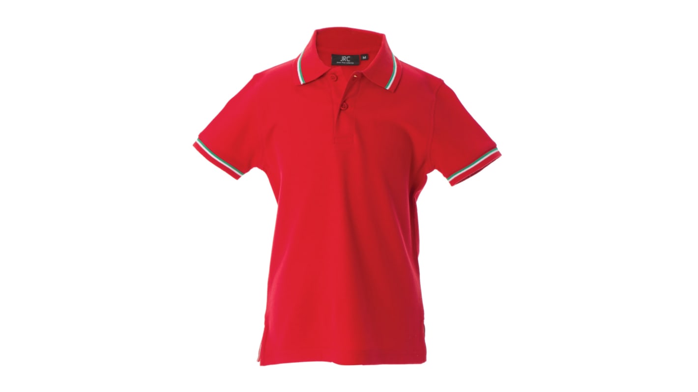 JRC 989714 Red 100% Cotton Polo Shirt, UK- XL, EUR- XL