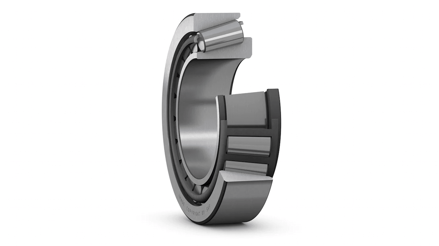 Cuscinetto a rullo SKF, Ø int. 50mm, Ø est. 90mm, guida larga 24.75mm