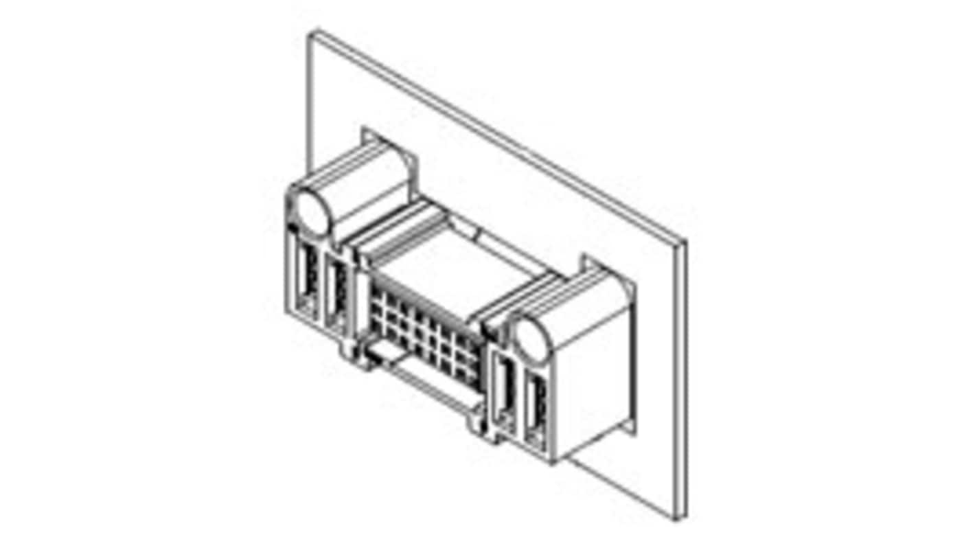 Molex, 46562 Female Connector Housing, 2.5 mm, 5.5 mm Pitch, 30 Way, 1 Row Vertical