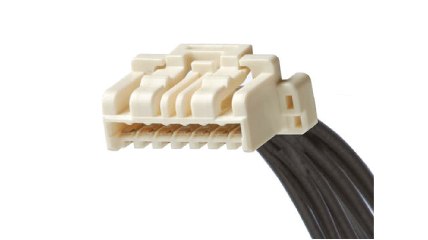 Molex 7 Way Female CLIK-Mate to 7 Way Female CLIK-Mate Wire to Board Cable Assembly, 600mm