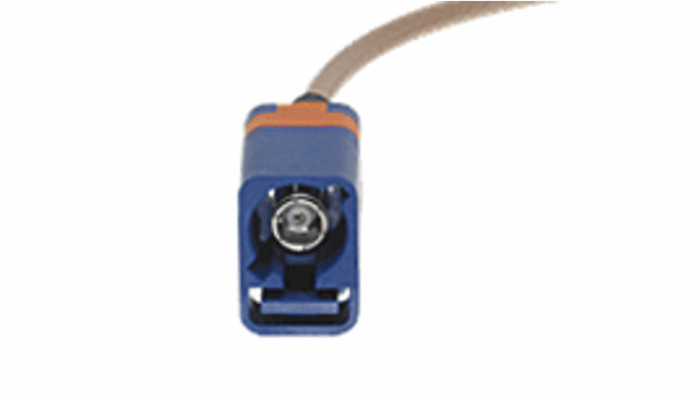 Molex 73403 Series Plug Cable Mount SMB Connector, Crimp Termination, Straight Body