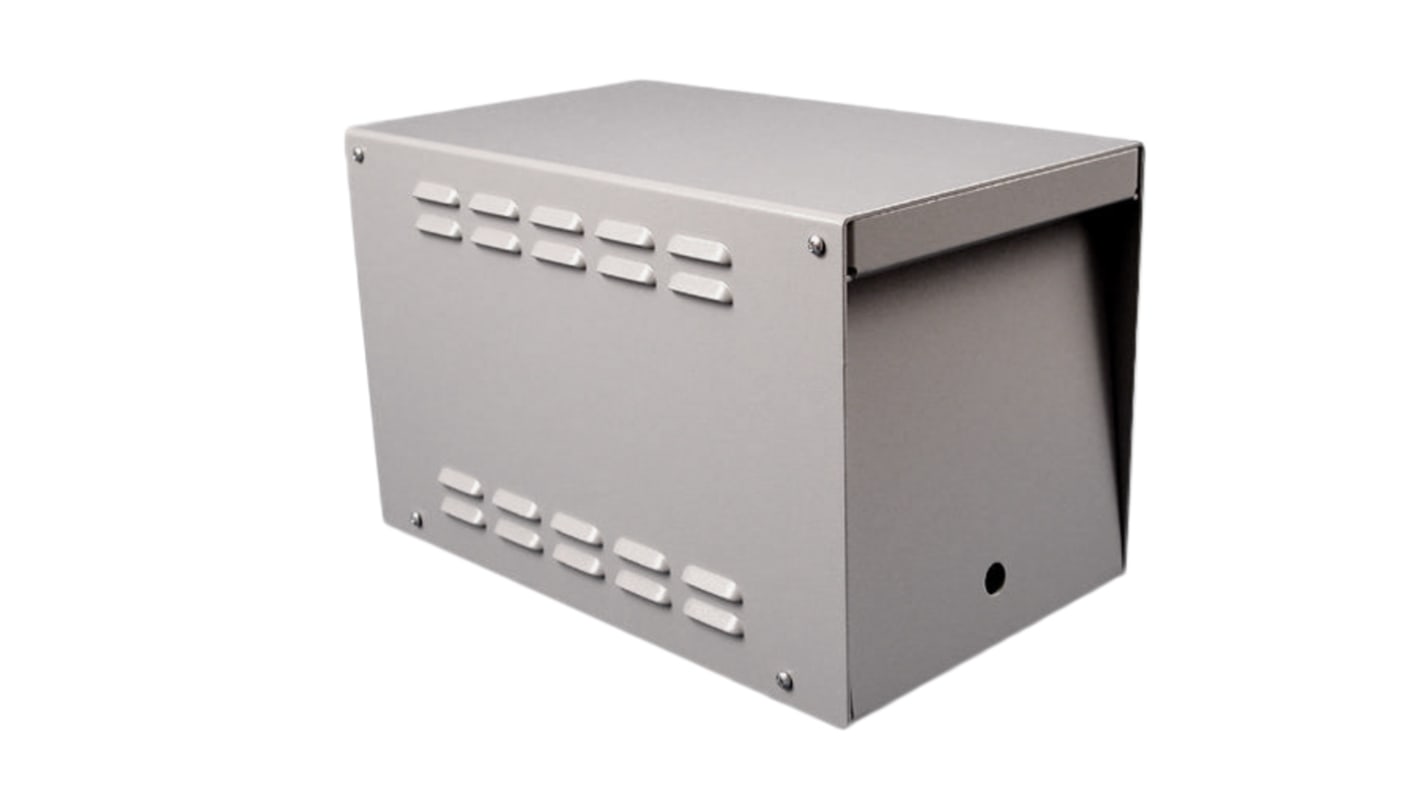 Hammond Grey Aluminium Power Supply Case, IP30, 366 x 221 x 241mm