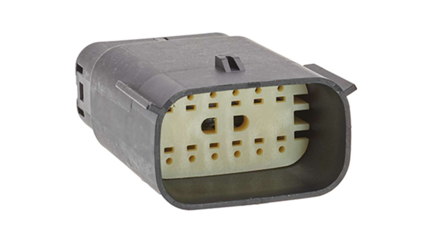 Molex, 34824 Automotive Connector Receptacle Black Cable Mount 12 Way 33482-1201