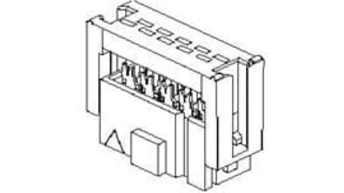 Gniazdo PCB 14 -pinowe 2 -rzędowe raster: 2.54mm Zespół żeński Pionowy