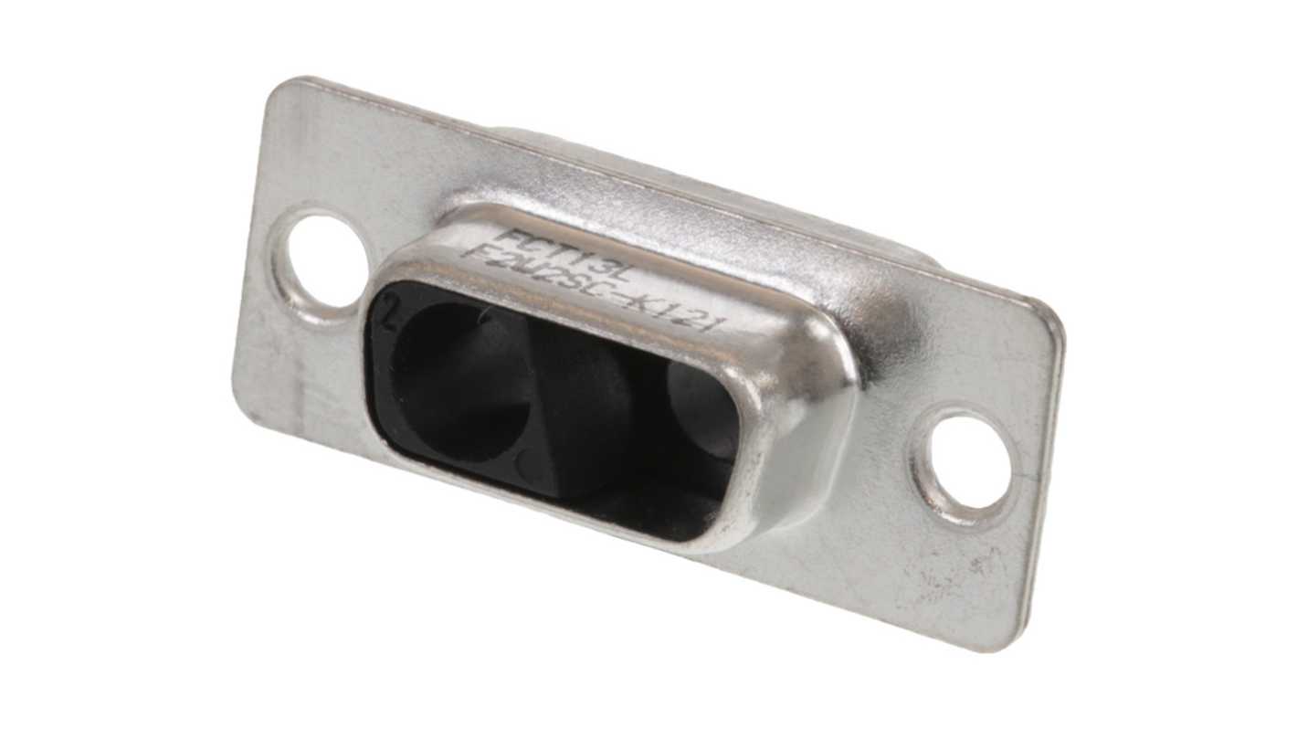 Molex 172704 2 Way Panel Mount D-sub Connector Socket