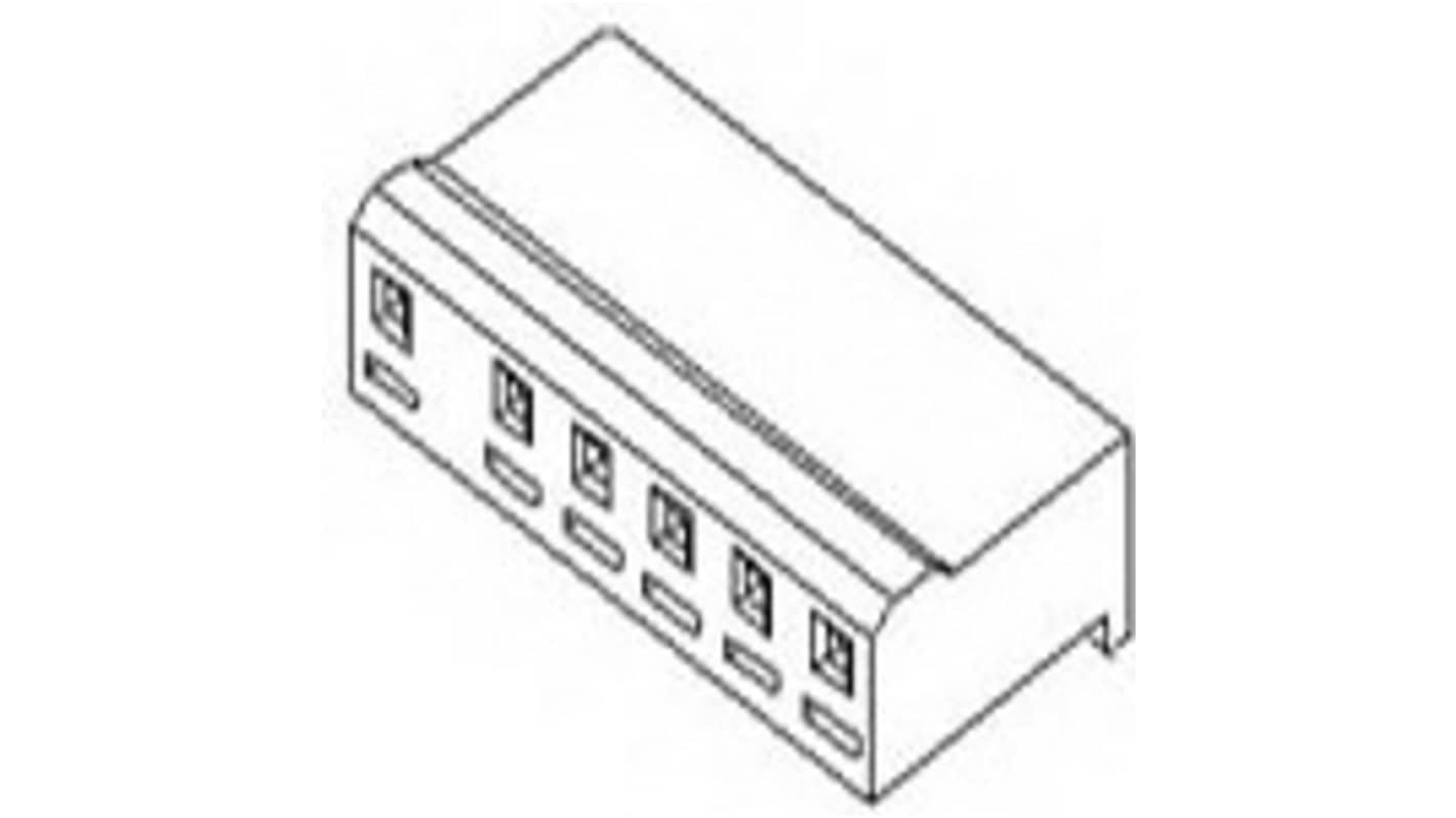 Molex, 5199 Receptacle Connector Housing, 5mm Pitch, 5 Way, 1 Row