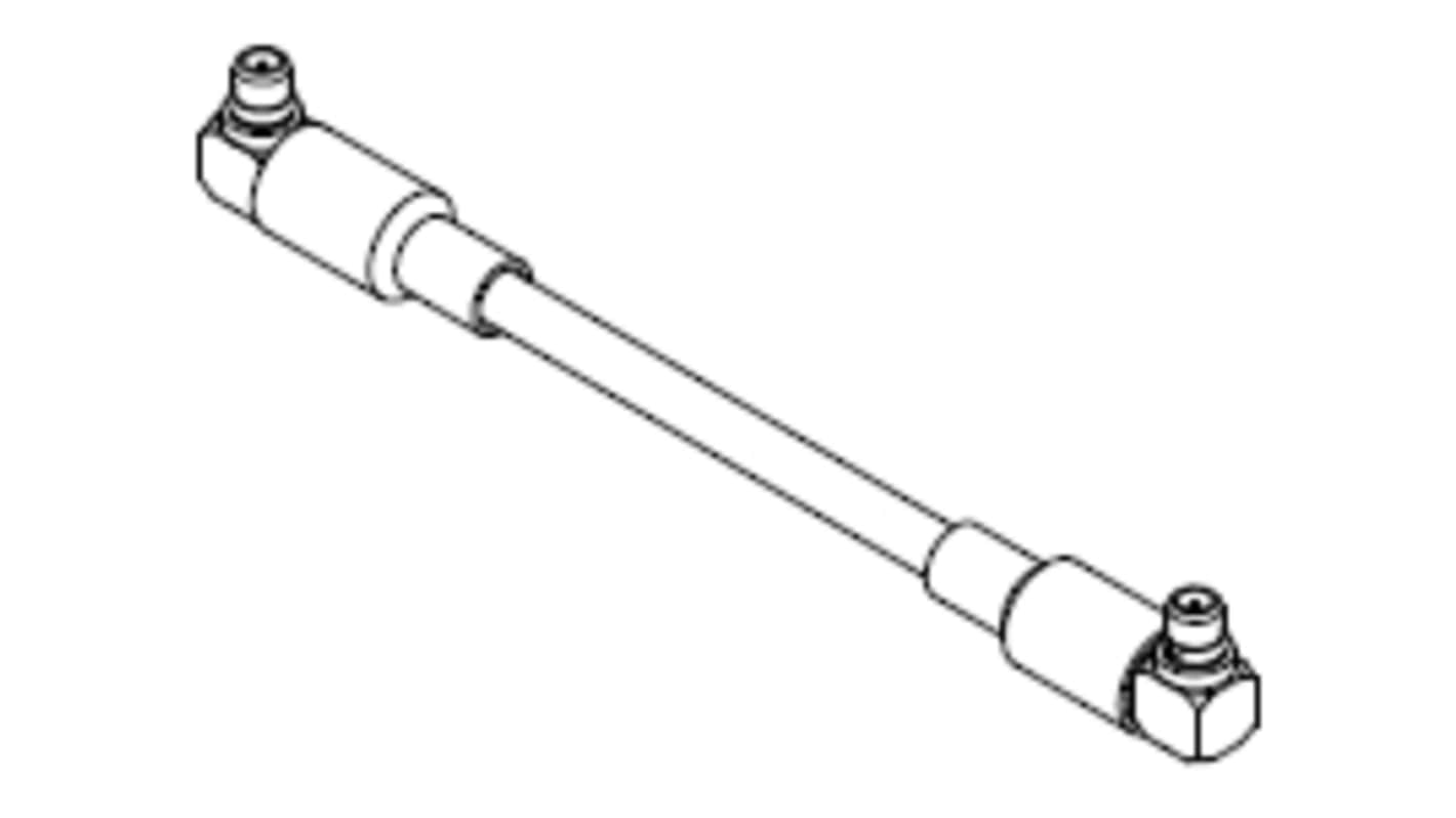 Molex Right Angle Male MMCX to Right Angle Male MMCX Cable, 457.2mm